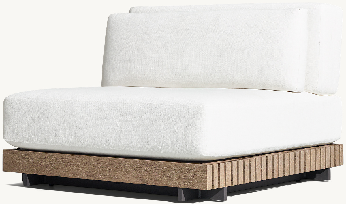 Armless Modular Seat